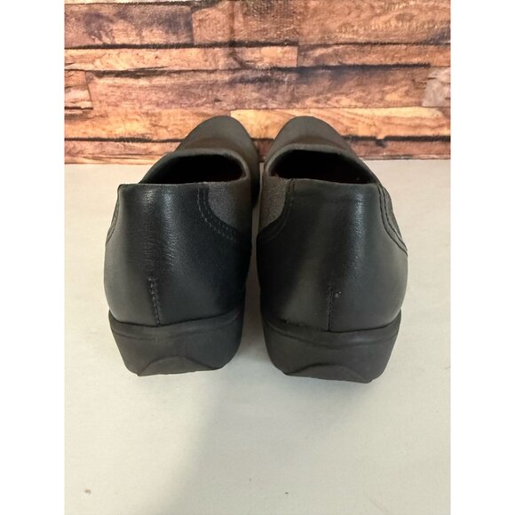 MUNRO Womens Size 7 SS American TRAVELER Loafers Shock Absorbing Heel Gray/Black - Picture 4 of 9